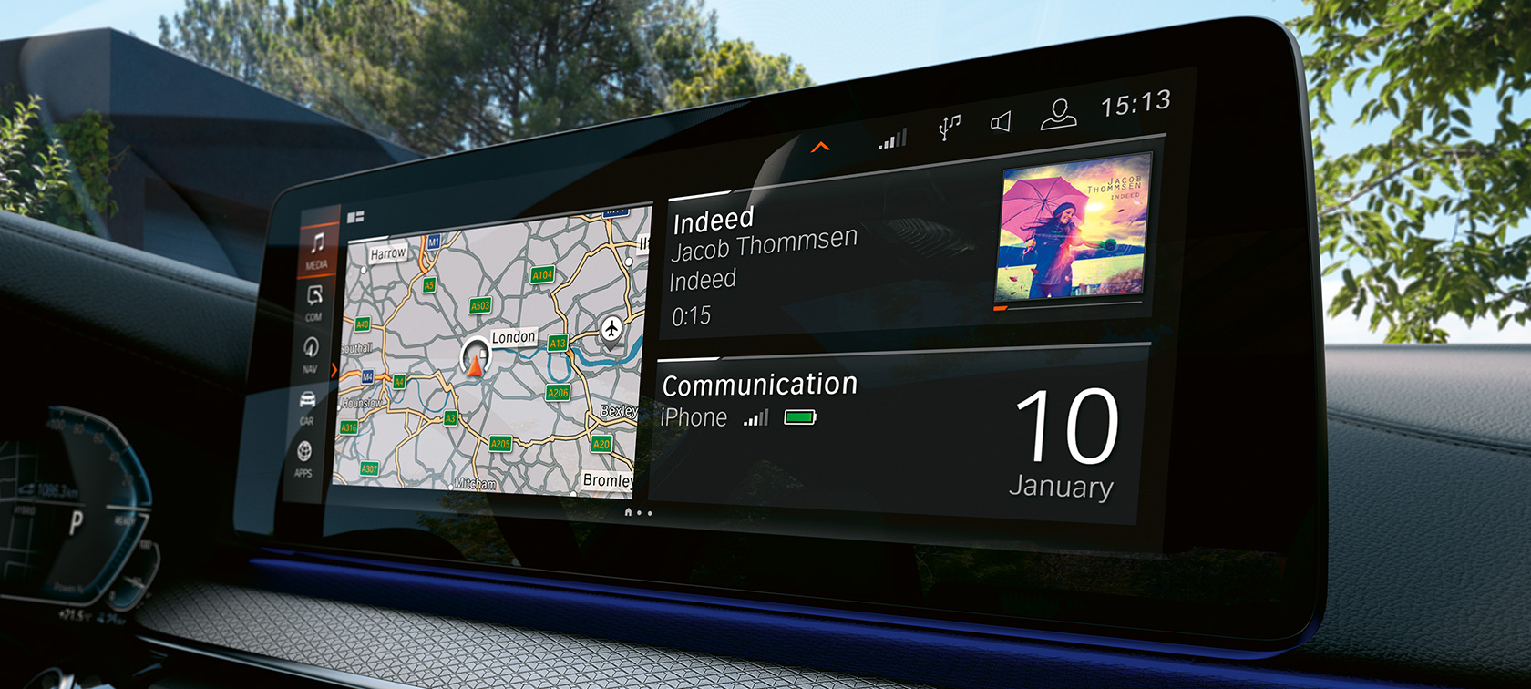 Technológie BMW radu 5 Touring G31 Info displej BMW radu 5 Touring G31 Facelift 2020 interiér kokpit