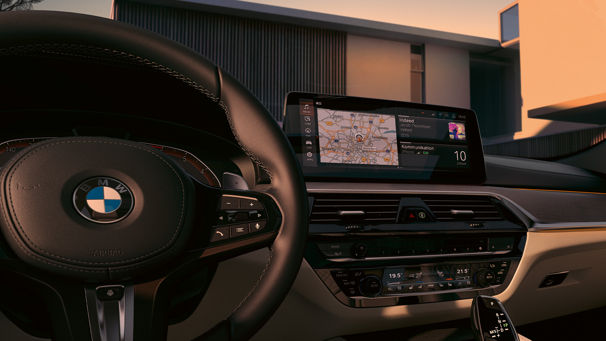 Kokpit BMW radu 6 Gran Turismo G32 2020 Kokpit BMW radu 6 Gran Turismo G32 2020