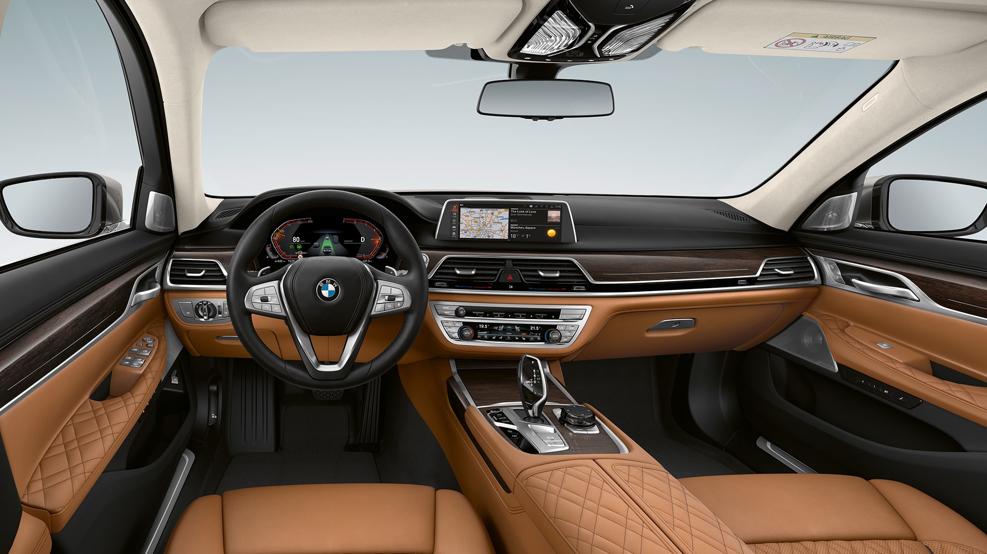 BMW radu 7 Sedan s dizajnom exteriéru Pure Excellence, interiér BMW radu 7 Sedan s dizajnom exteriéru Pure Excellence interiér