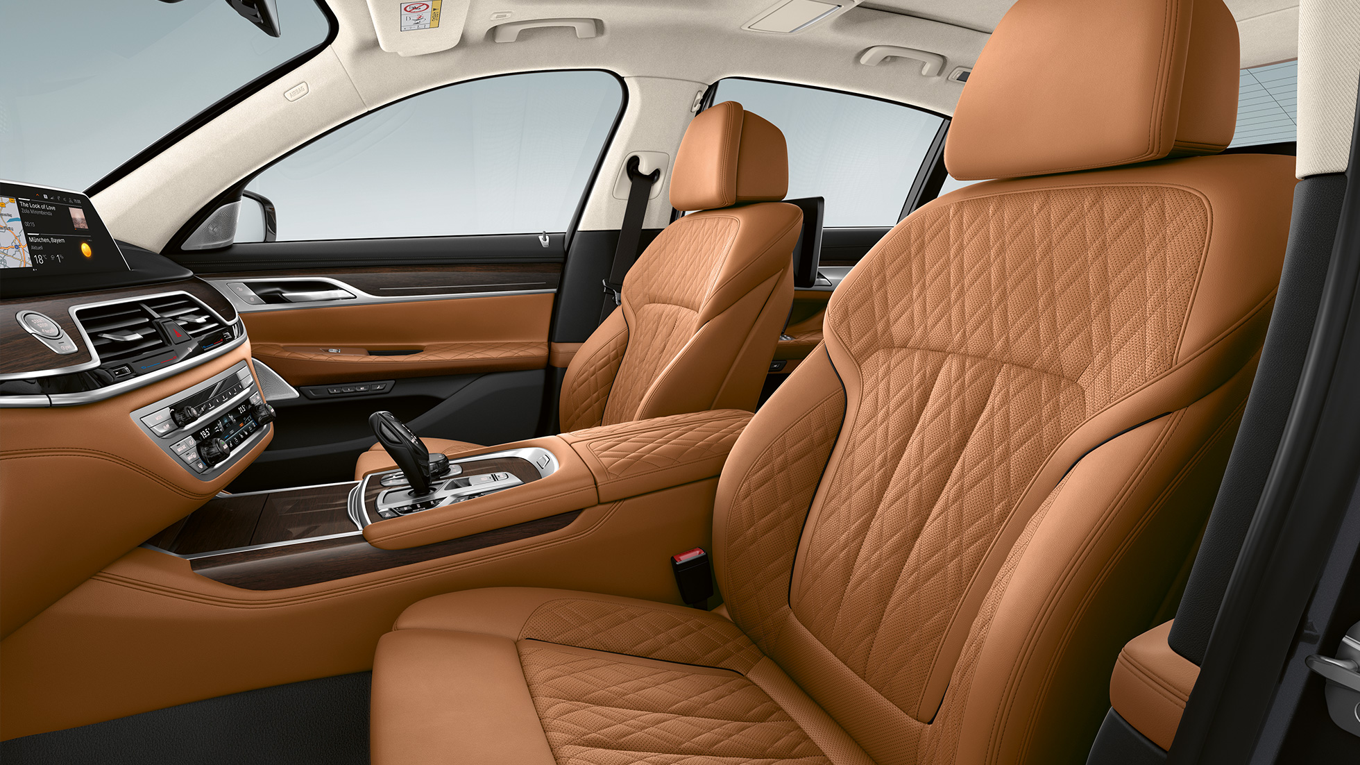 BMW radu 7 Sedan s dizajnom exteriéru Pure Excellence, kožené čalúnenie BMW radu 7 Sedan s dizajnom exteriéru Pure Excellence, čalúnenie kožou Nappa