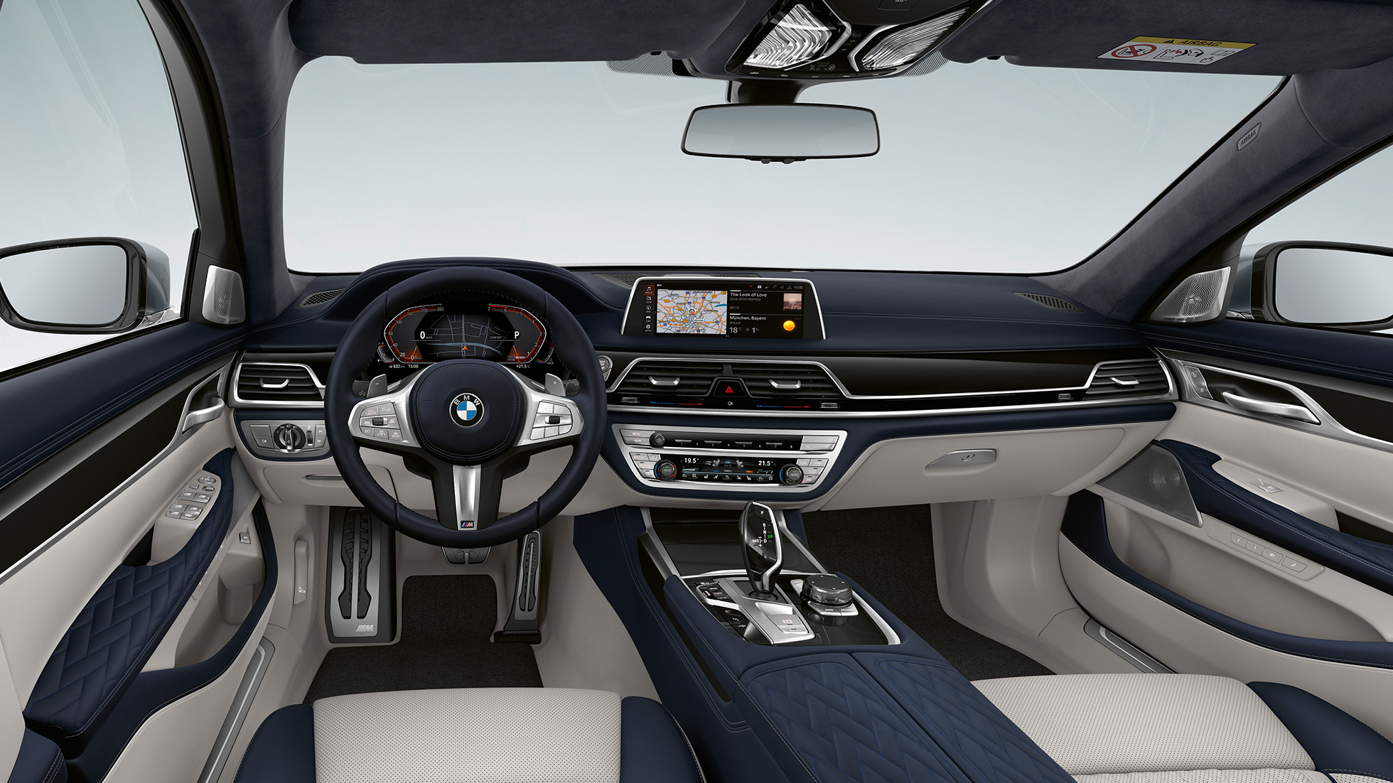 BMW radu 7 Sedan s balíkom M Sport, interiér BMW radu 7 Sedan s balíkom M Sport interiér