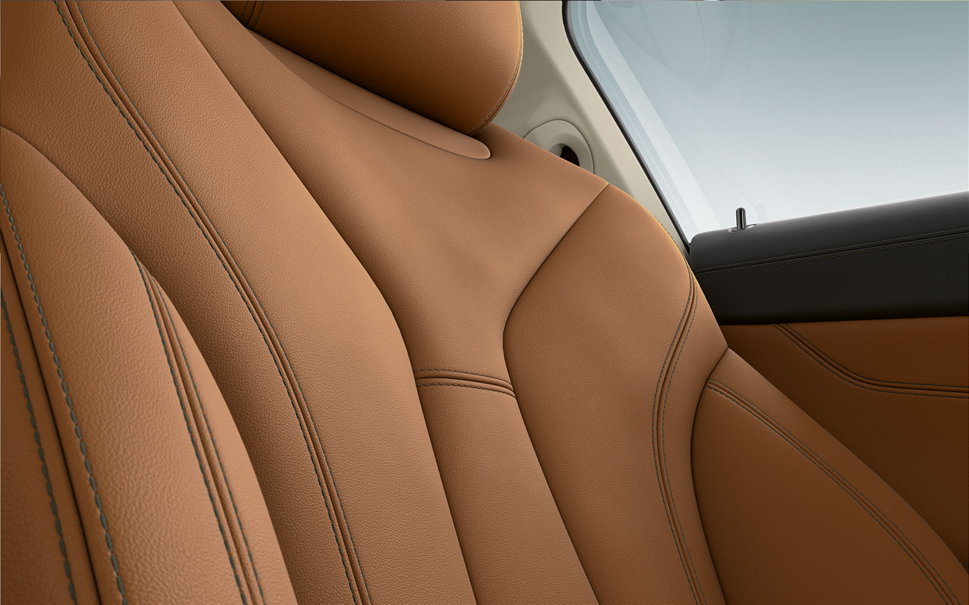 BMW 8 Series Coupé, upholstery Detailný záber na čalúnenie a prešívanie v BMW radu 8 Coupé.