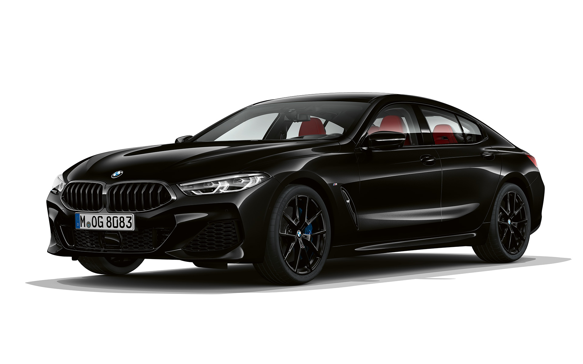 Dark Seduction trojštvrťový predný pohľad BMW radu 8 Gran Coupé, Dark Seduction trojštvrťový predný pohľad