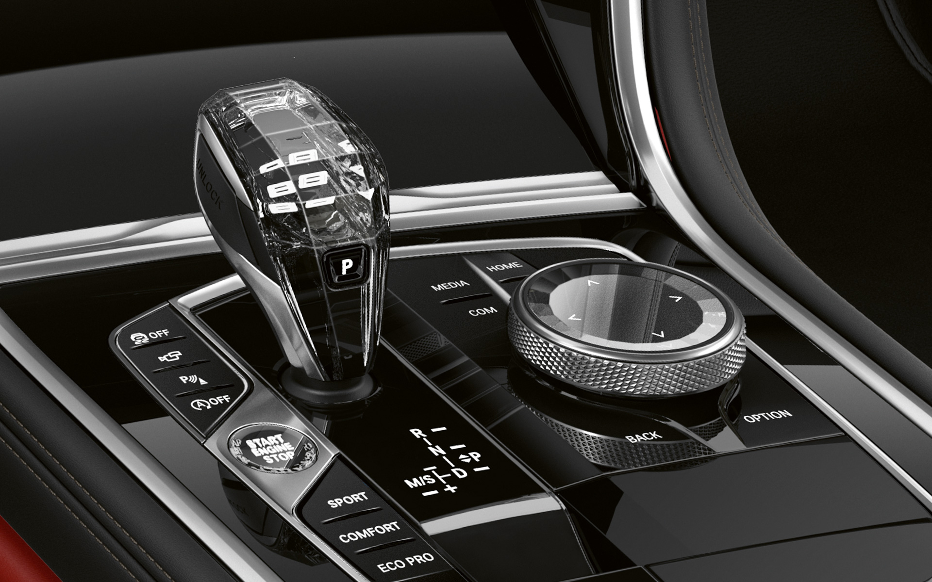Dark Seduction kokpit BMW radu 8 Gran Coupé, Dark Seduction kokpit