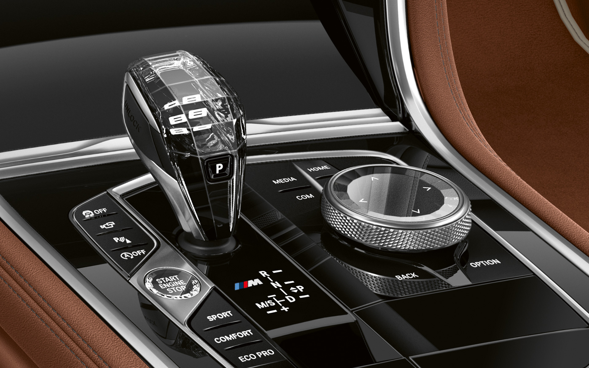Individual Sophistication kokpit BMW radu 8 Gran Coupé, Individual Sophistication kokpit