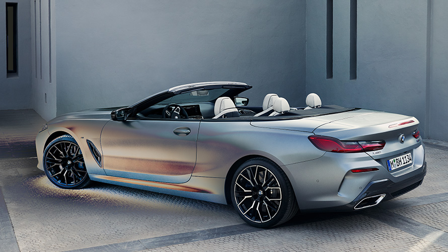 BMW radu 8 Cabrio (G14) bočný pohľad statický BMW radu 8 Cabrio (G14) bočný pohľad statický