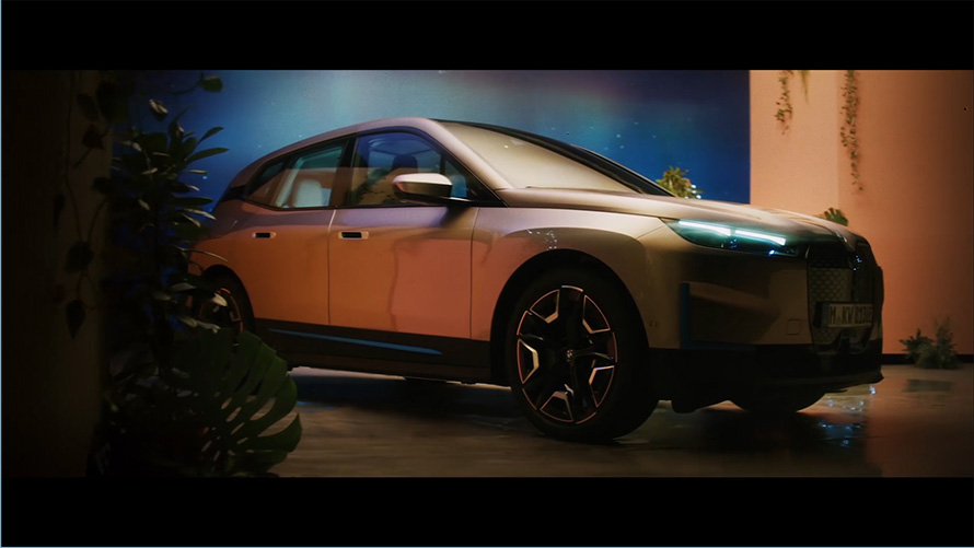 BMW iX i20 elektrické SUV interiér video BMW iX i20 2021 elektrické SUV interiér video