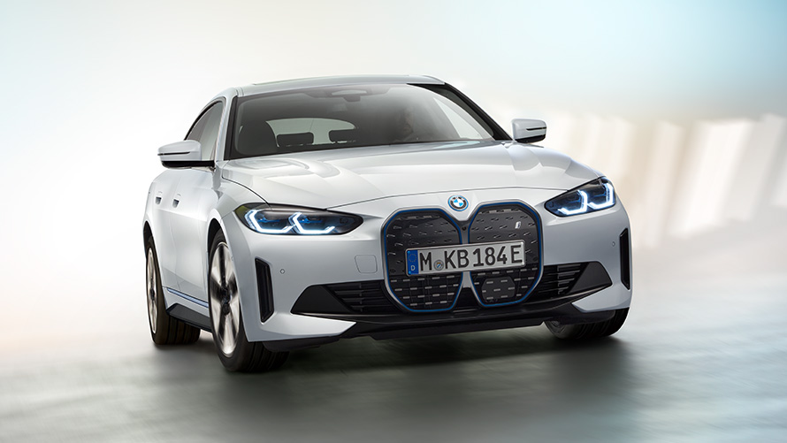 BMW i4 2021 G26 obrázok 4 BMW i4 2021 G26 čisto elektrické Gran Coupé elektrický automobil obrázok 4