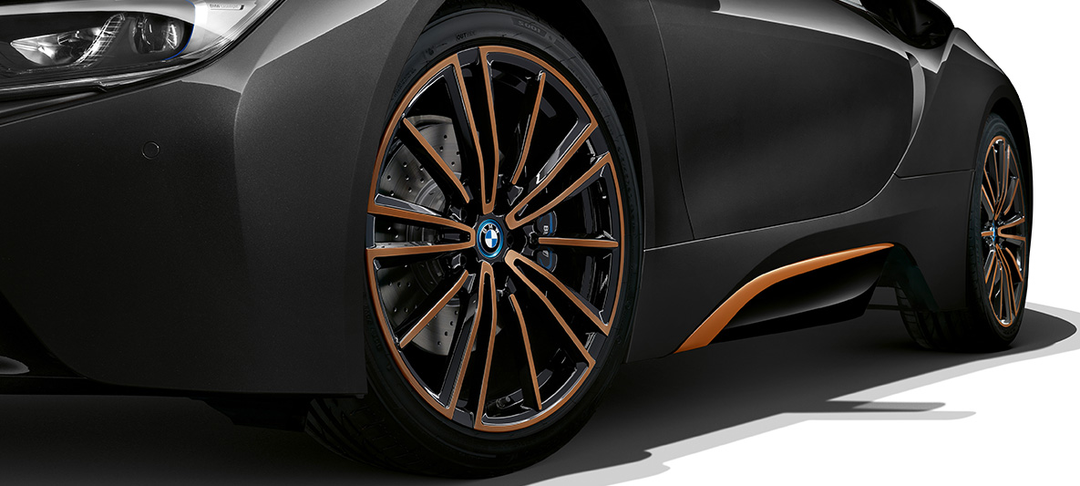 Disky kolies z ľahkej zliatiny E-Copper, BMW i8 Roadster Ultimate Sophisto Edition Disky kolies z ľahkej zliatiny E-Copper, BMW i8 Roadster Ultimate Sophisto Edition, exteriér