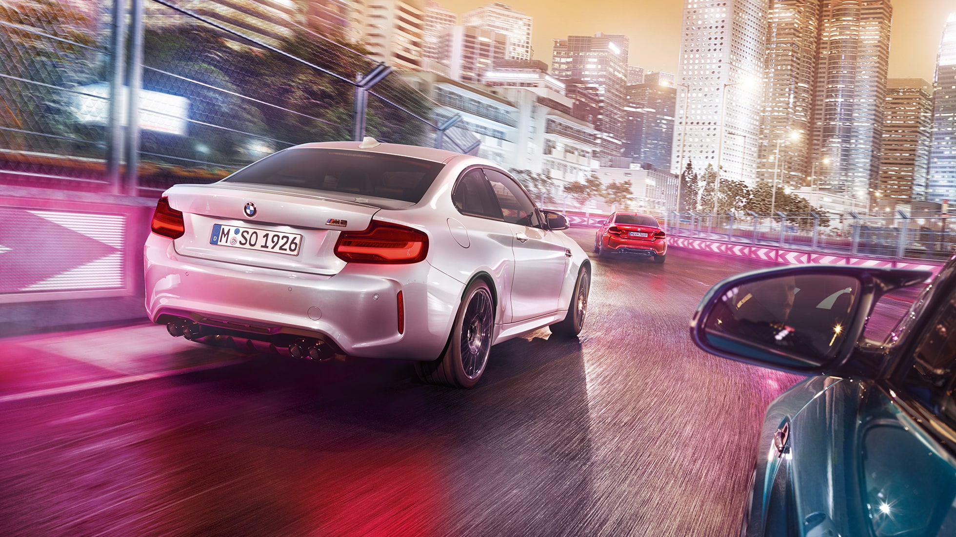 Podvozok BMW M2 Competition F87 Podvozok BMW M2 Competition F87 2018 Hockenheim metalíza Silver