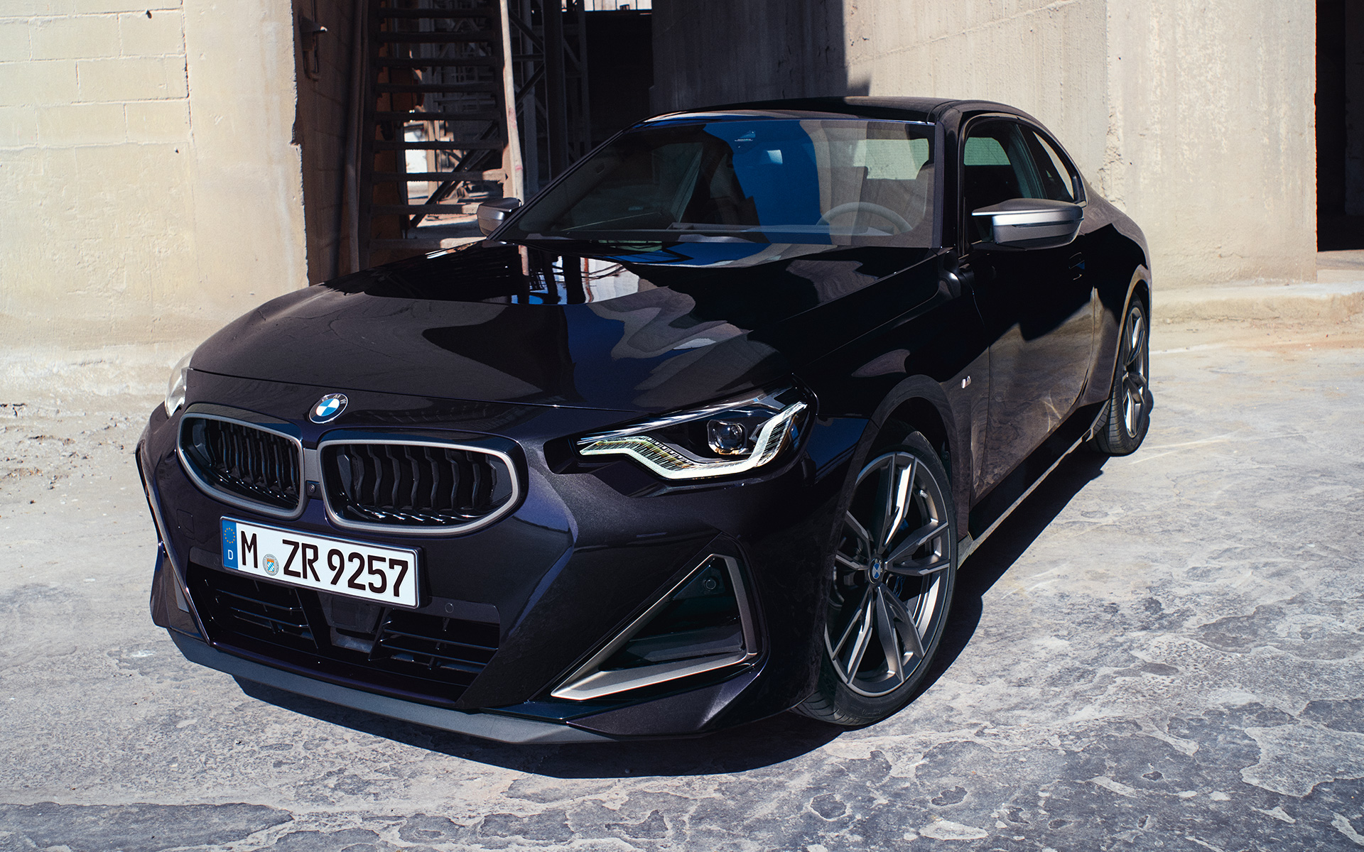 BMW M240i G42 predný dizajn impresie Predný dizajn impresie BMW M240i G42