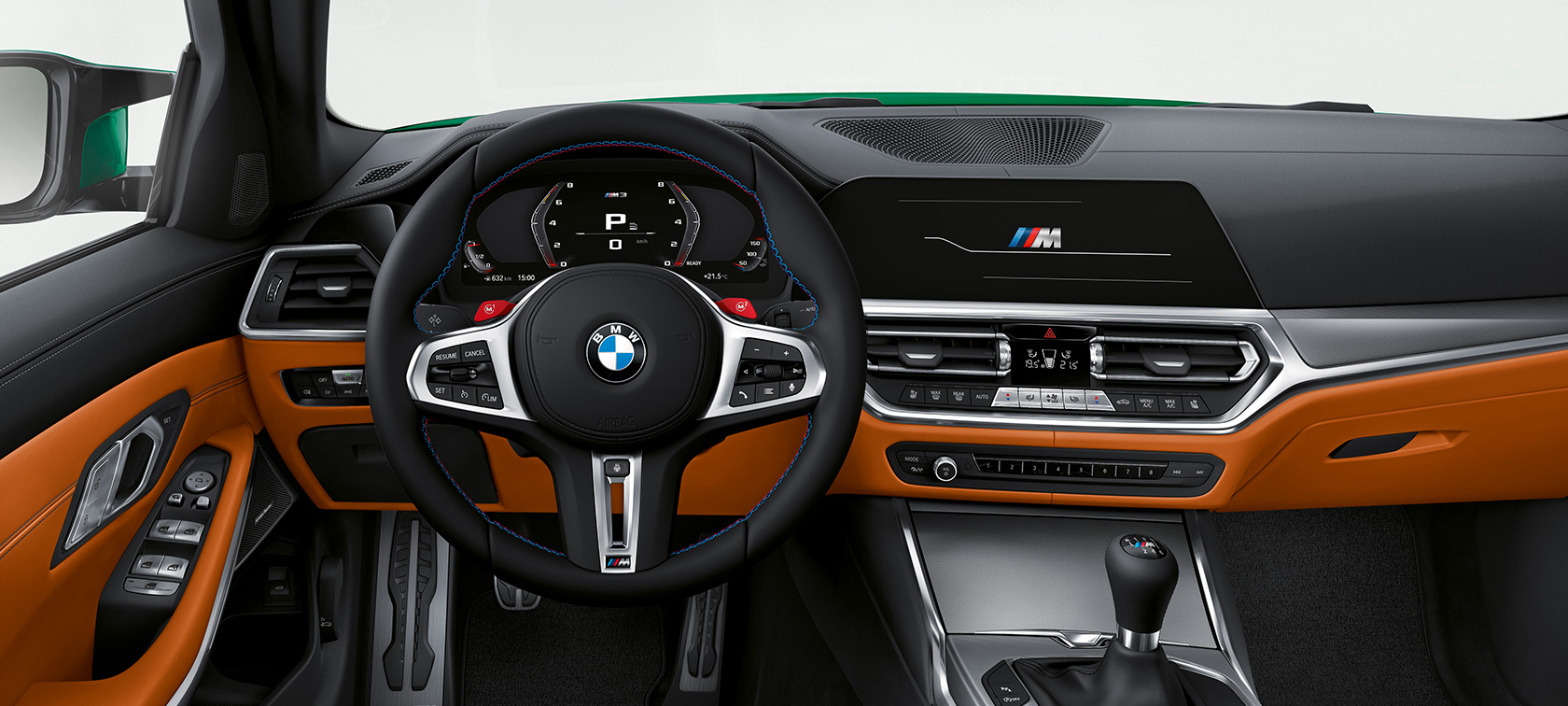 BMW M3 Sedan G80 2020 kokpit BMW M3 Sedan G80 2020 kokpit interiér