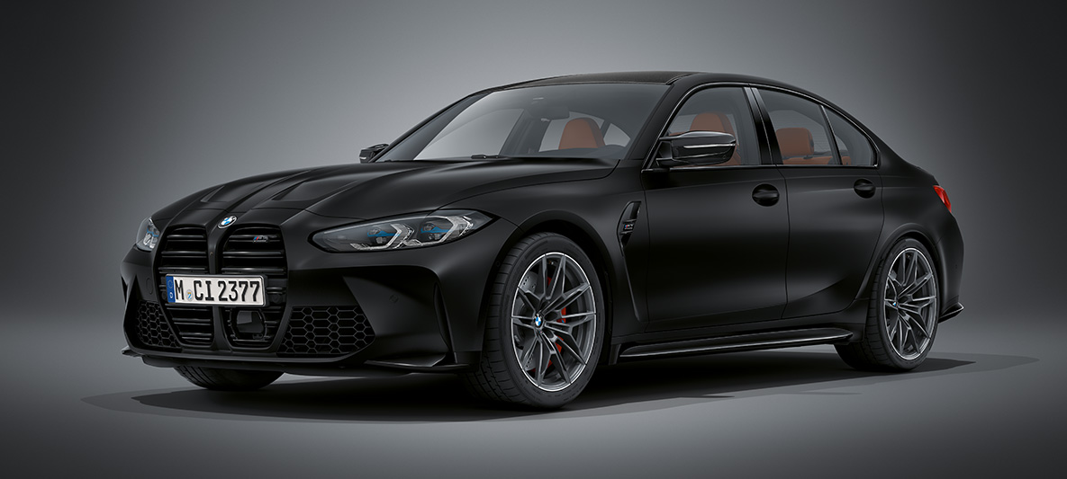 BMW Individual celokožené čalúnenie Merino Fjord Blue/Black BMW M3 Sedan G80 2021 interiér BMW Individual celokožené čalúnenie Merino Fjord Blue/Black BMW M3 Sedan G80 2021 interiér