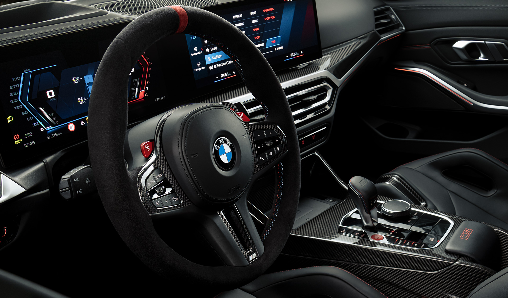 M volant koža/Alcantara BMW M3 CS G80 BMW M3 CS G80 M volant koža/Alcantara