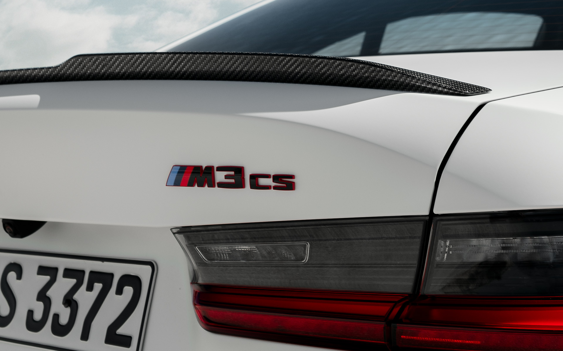 CS špecifické emblémy BMW M3 CS G80 BMW M3 CS G80 CS špecifické emblémy