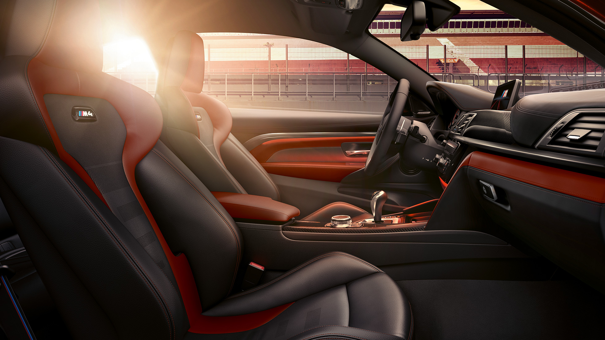BMW M4 Coupé, interiér BMW M4 Coupé, interiér, kokpit