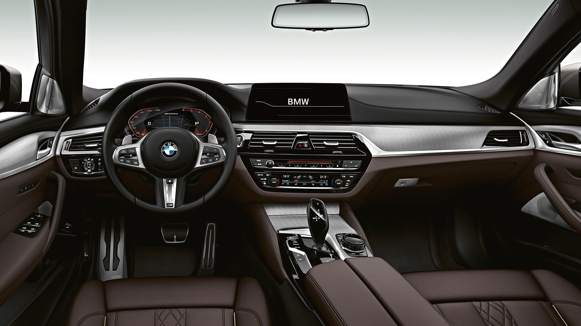 Kokpit BMW M550d xDrive Touring Kokpit BMW M550d xDrive Touring G31 interiér