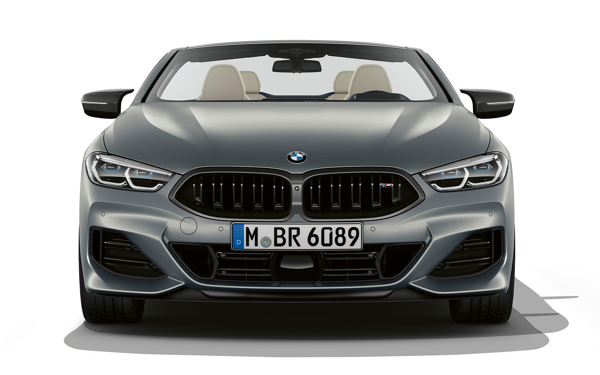 BMW M850i xDrive Cabrio G14 LCI Facelift predný pohľad