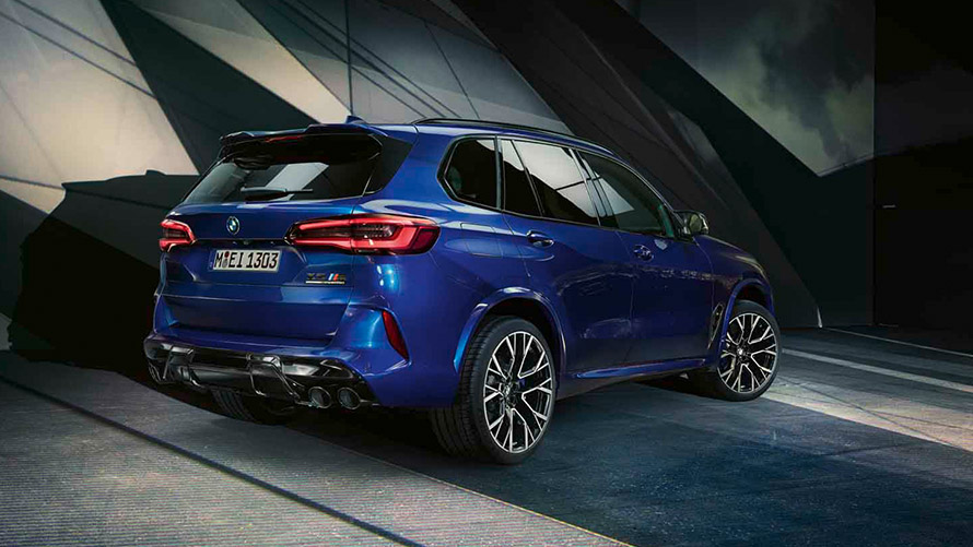 BMW X5 M F95 zadobočný pohľad statický Modely BMW M BMW X5 M F95 zadobočný pohľad statický