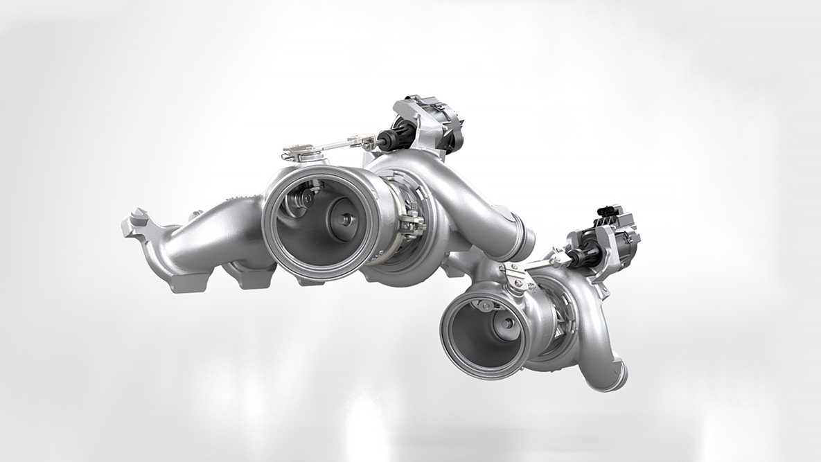 Extrémne výkonný, 6-valcový, benzínový motor M TwinPower Turbo, technológia M Twin Power Turbo. BMW X4 M a BMW X4 M Competition, extrémne výkonný, 6-valcový, benzínový motor M TwinPower Turbo, technológia M Twin Power Turbo.