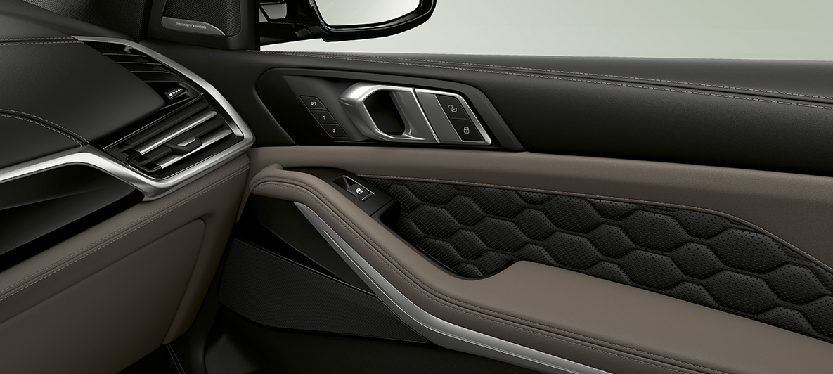 Celokožené čalúnenie Merino BMW X5 M F95 Celokožené čalúnenie Merino X5 M F95 2020 SUV interiér
