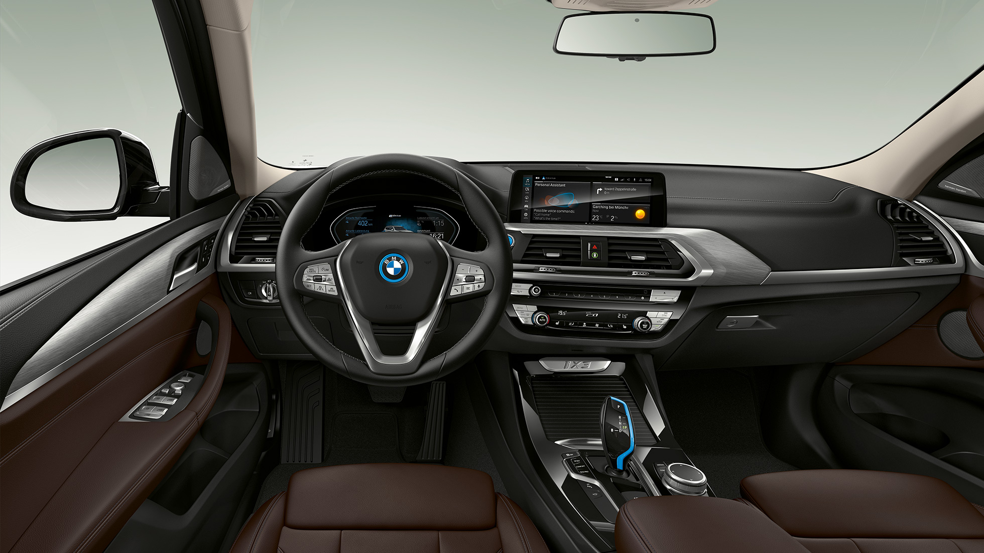 BMW iX3 G08 Model Impressive kokpit BMW iX3 G08 2020 Model Impressive kokpit interiér