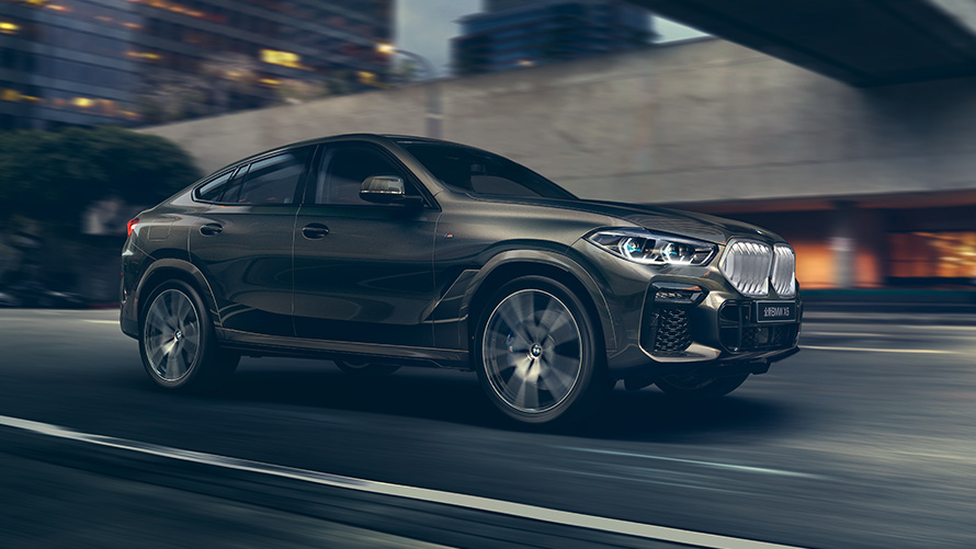 BMW X6 G06 tretia generácia bočný pohľad statický Modely BMW X BMW X6 G06 tretia generácia bočný pohľad statický