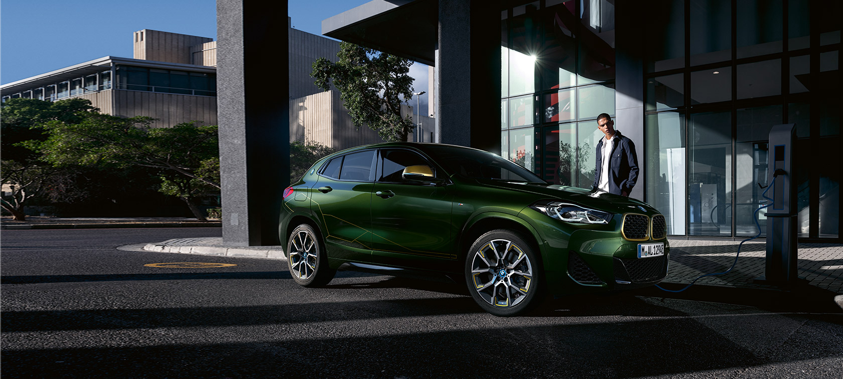 BMW X2 F39 Sanremo predobočný pohľad BMW X2 F39 Sanremo predobočný pohľad