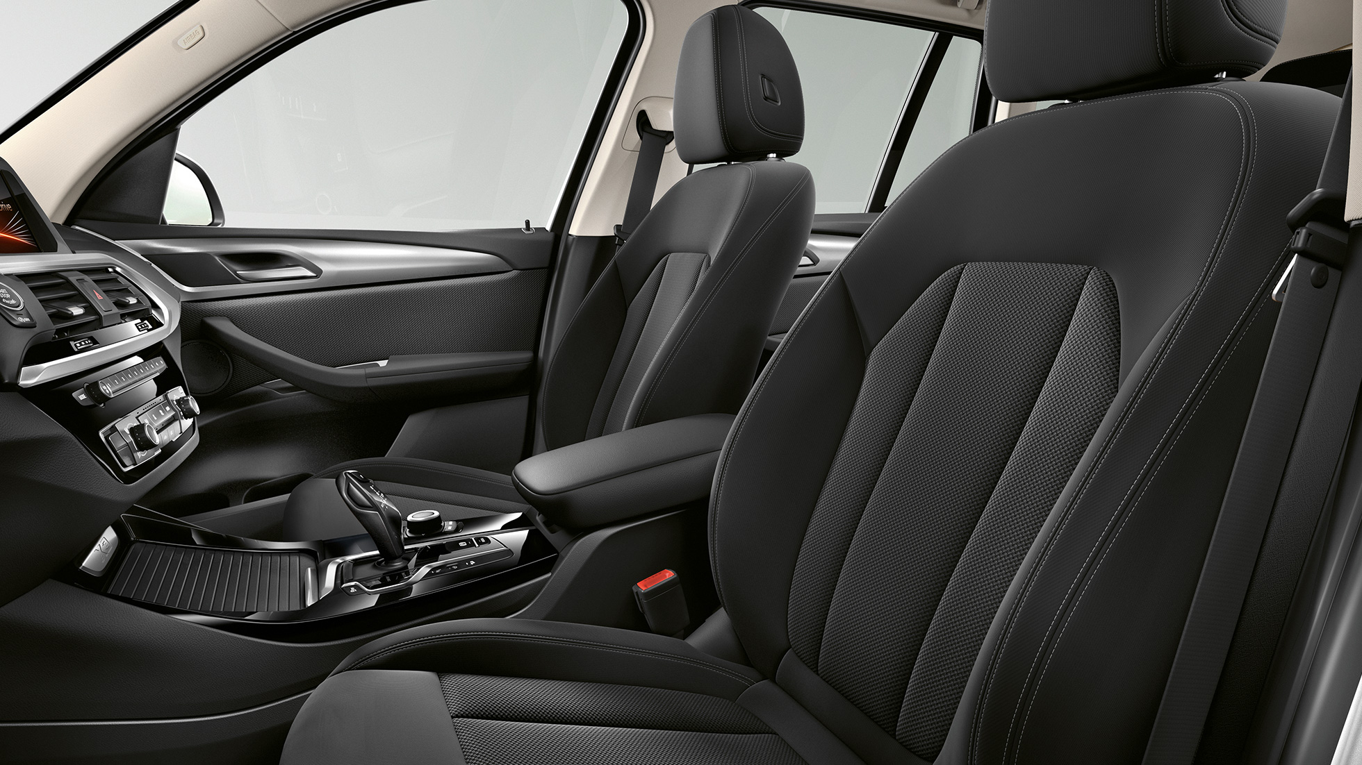 BMW X3, základný model, sedadlá BMW X3, základný model, sedadlá