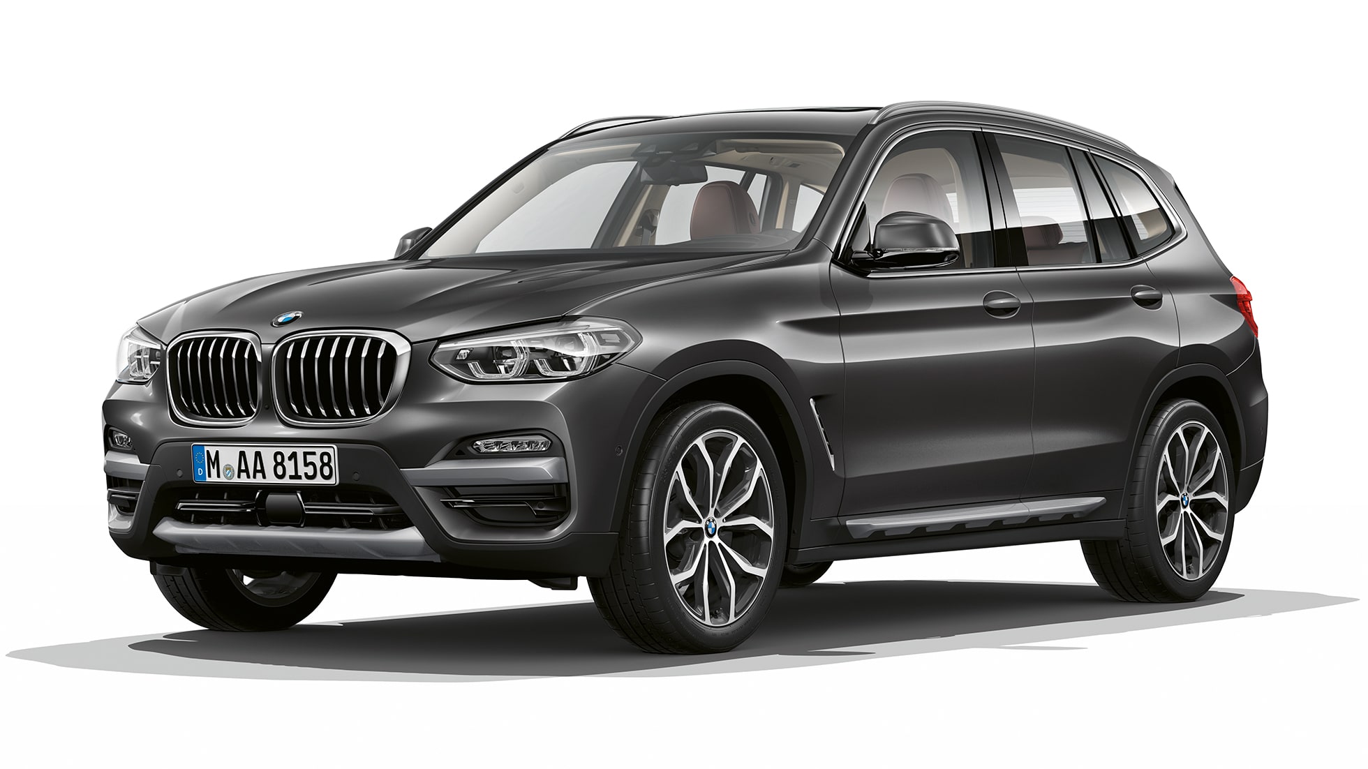 BMW X3 M40i, model xLine, trojštvrťový predný pohľad BMW X3 M40i, model xLine, trojštvrťový predný pohľad