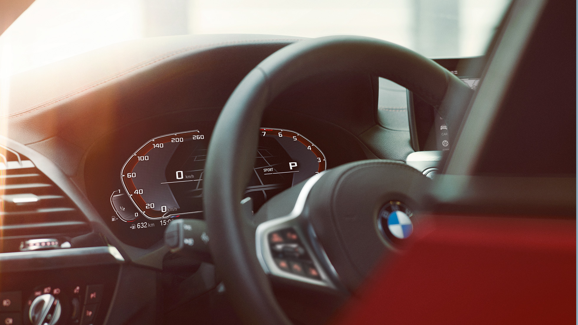Kokpit BMW X4 BMW X4 G02 2018 detailný záber kokpit