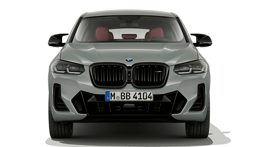 BMW X4 G02 Brooklyn Grey detailný pohľad predný dizajn 2021 BMW X4 G02 Brooklyn Grey detailný pohľad predný dizajn 2021