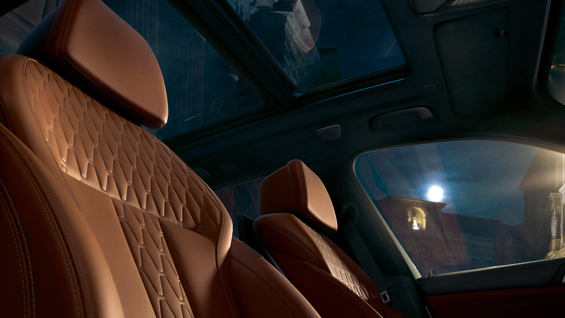 Kožené sedadlá BMW X5 interiér Kožené sedadlá BMW X5 G05 2018 interiér