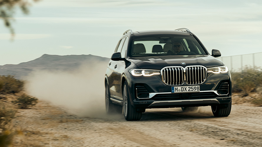 Jazdný komfort BMW X7 G07 2019 detailný pohľad Jazdný komfort BMW X7 G07 2019 detailný pohľad