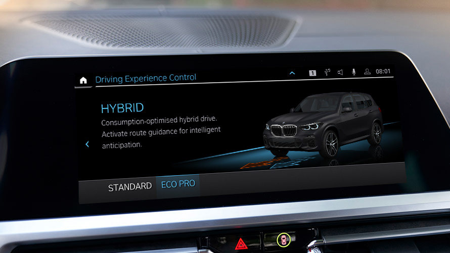 HYBRID ECO PRO režim BMW EfficientDynamics HYBRID ECO PRO režim