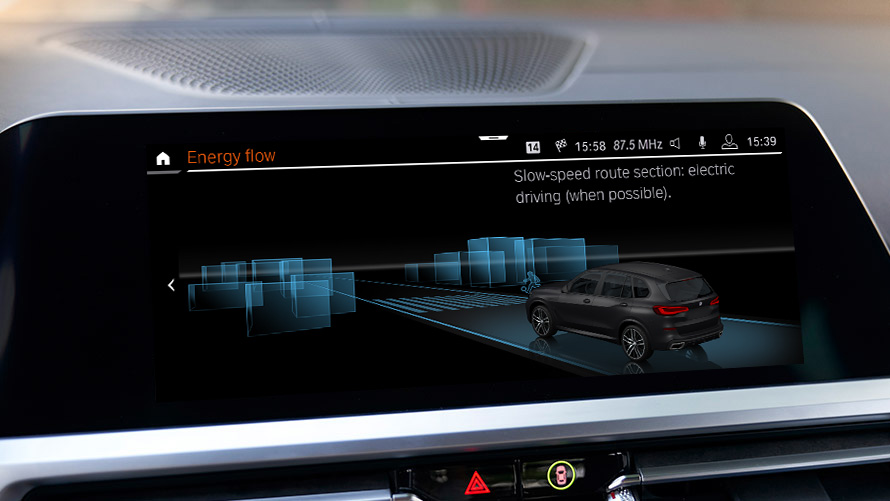 Predvídavý hybridný pohon. BMW EfficientDynamics Predvídavý hybridný pohon