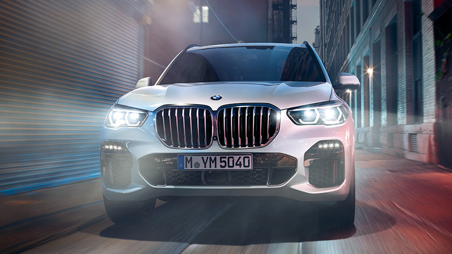 Vzduchové záclony BMW EfficientDynamics Vzduchové záclony