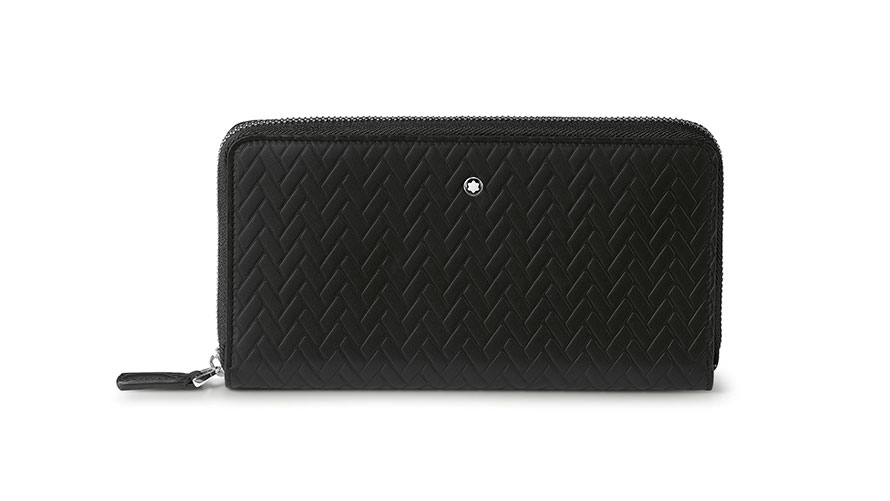 Montblanc for BMW peňaženka horizontálna. Tento obrázok zobrazuje Montblanc for BMW peňaženku horizontálnu.