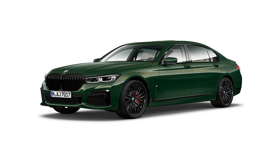 BMW M760Li xDrive Sedan G11 G12 2019 bočný pohľad BMW M760Li xDrive Sedan G11 G12 2019 bočný pohľad