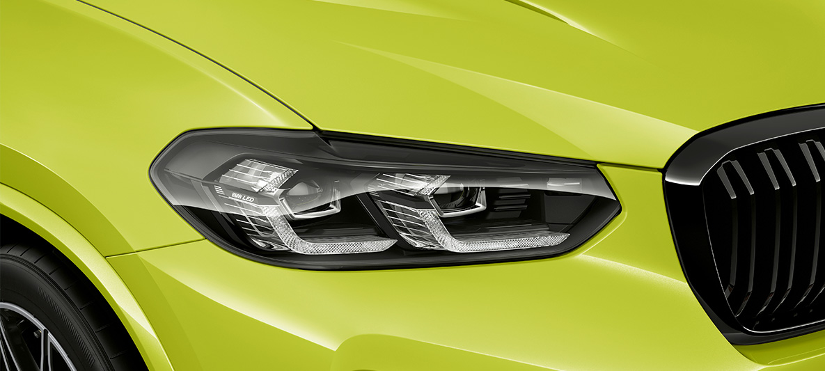 BMW Individual M Shadow Line predné svetlá detailný pohľad BMW Individual M Shadow Line predné svetlá detailný pohľad