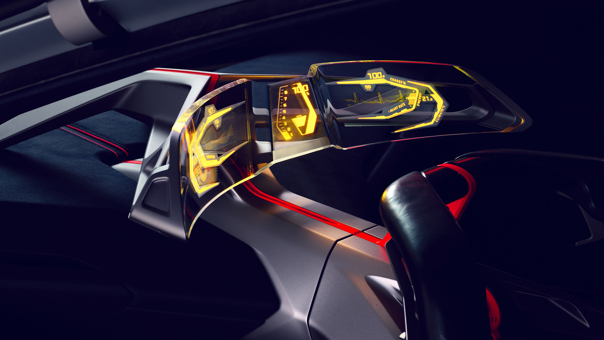 BMW Vision M NEXT, interior BMW Vision M NEXT, interior