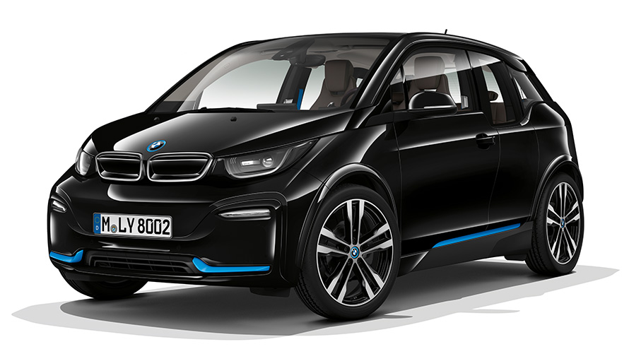 BMW i3s štúdiový záber BMW i3s štúdiový záber predobočný pohľad