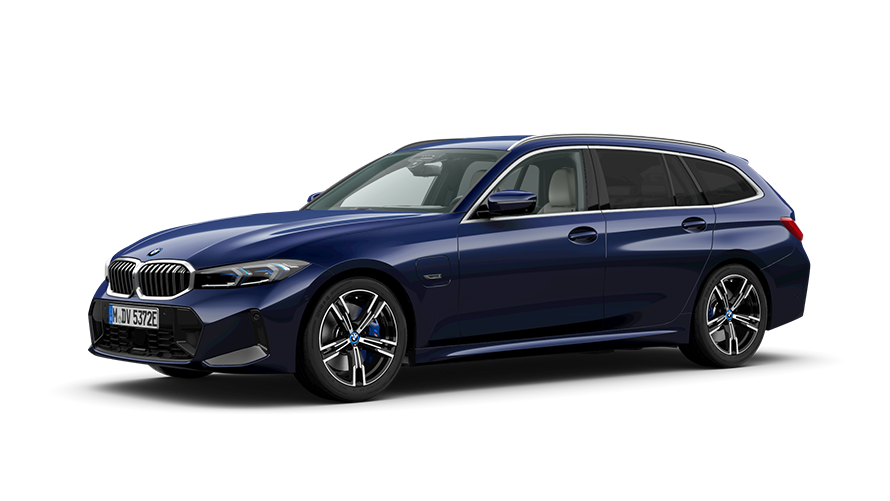 BMW radu 3 Touring G21 PHEV predný pohľad statický