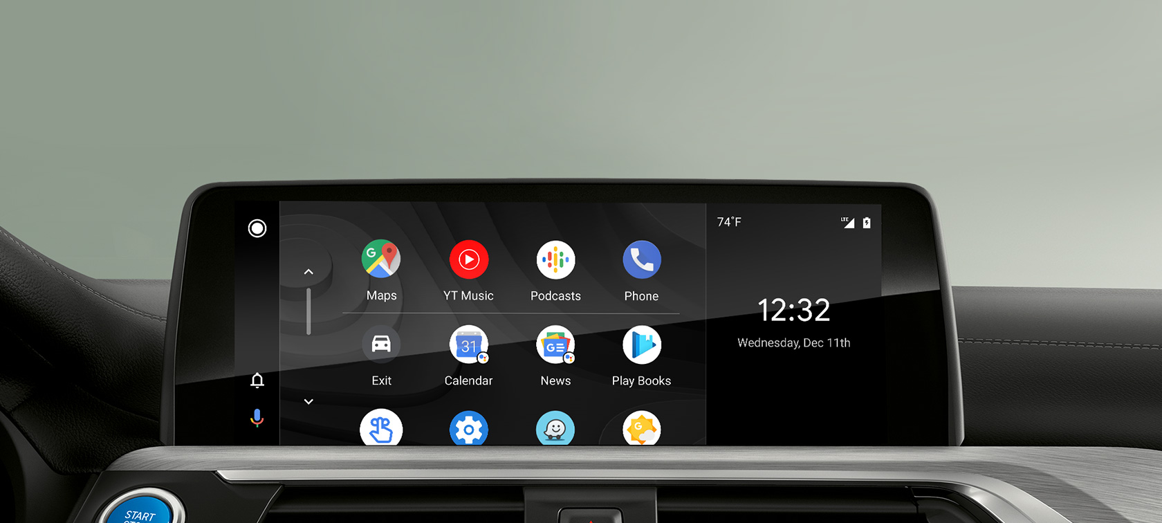 Android Auto integrácia smartfónu Android Auto integrácia smartfónu menu na iDrive displeji BMW ConnectedDrive