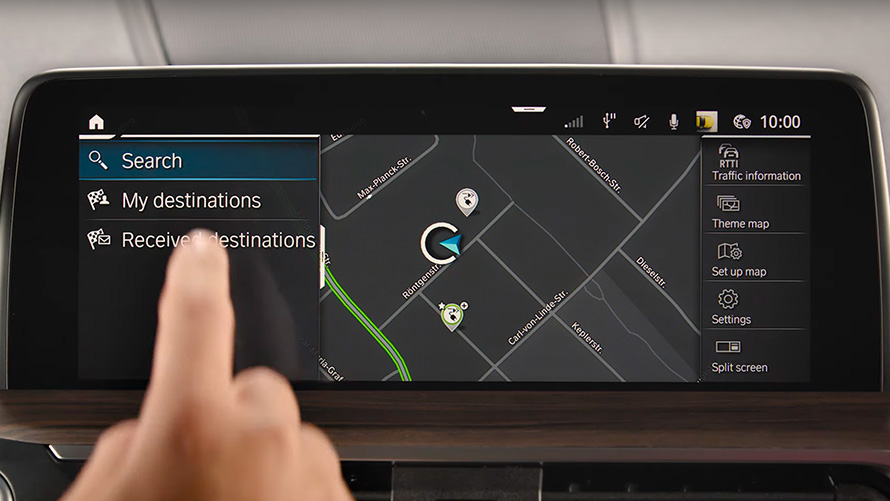 Navigácia BMW Maps Navigácia BMW Maps inštruktážne video