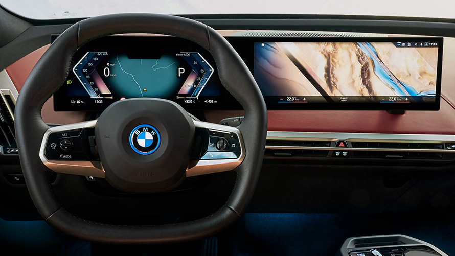 BMW kokpit a BMW Curved Display v MyMode dizajne Personal BMW kokpit a BMW Curved Display v MyMode dizajne Personal