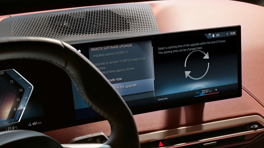 BMW Curved Display a Remote Software Upgrade od BMW iDrive BMW Curved Display a Remote Software Upgrade od BMW iDrive
