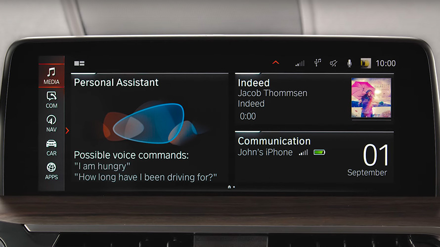 BMW Intelligent Personal Assistant funkcie a benefity BMW Intelligent Personal Assistant vysvetlenie funkcií a benefitov v inštruktážnom videu