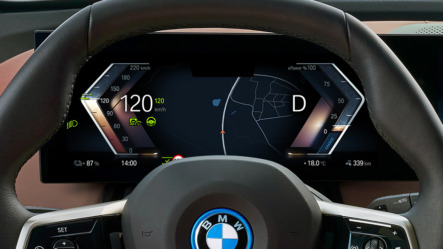 Informačný displej Speed Limit Assist Informačný displej OS8 Speed Limit Assist