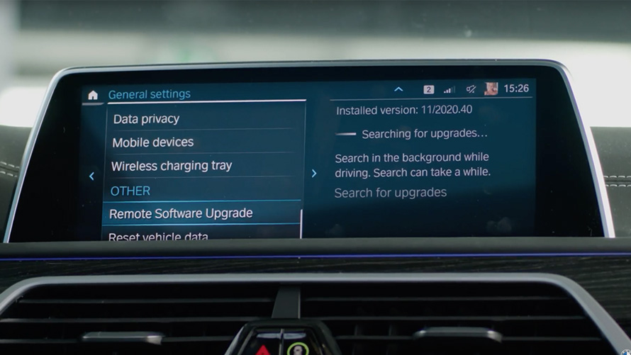Štart Remote Software Upgrade Inštruktážne video Štart Remote Software Upgrade